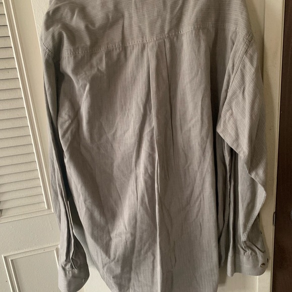 Woolrich Men’s XL Brown Button Down Long Sleeve Shirt - Picture 3 of 8